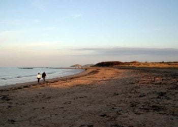 5 najlepszych plaż w okolicy Edynburga