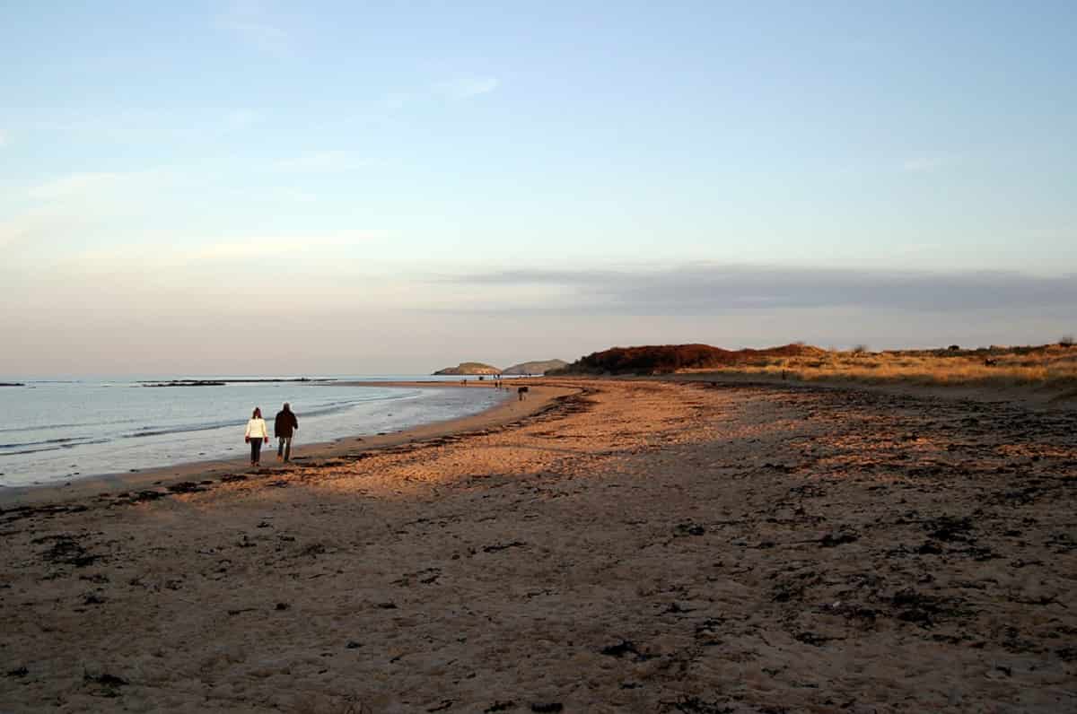 5 najlepszych plaż w okolicy Edynburga