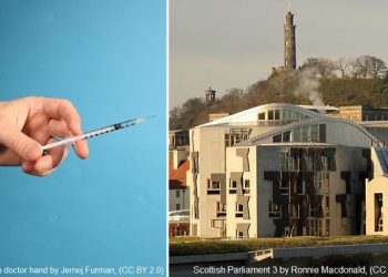 Szkocki NHS rozpoczyna szczepienia przeciw COVID-19. Inauguracja w cieniu protestów