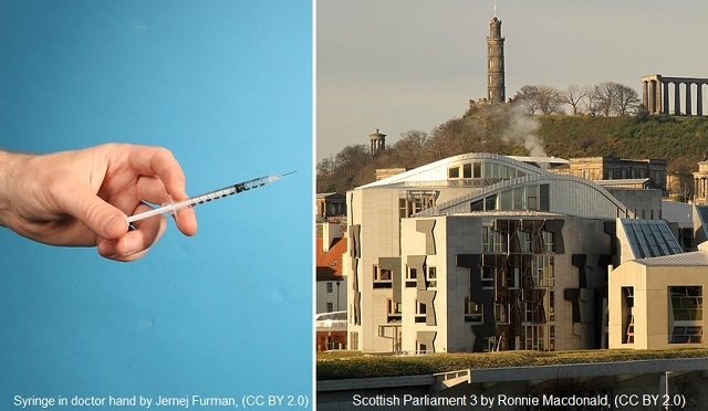 Szkocki NHS rozpoczyna szczepienia przeciw COVID-19. Inauguracja w cieniu protestów