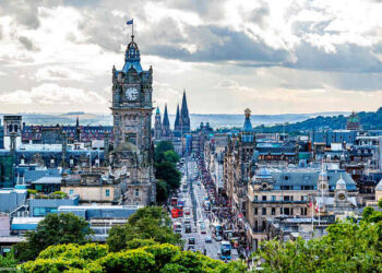 Edynburg ogłoszony jednym z najprzyjaźniejszych miast Europy
