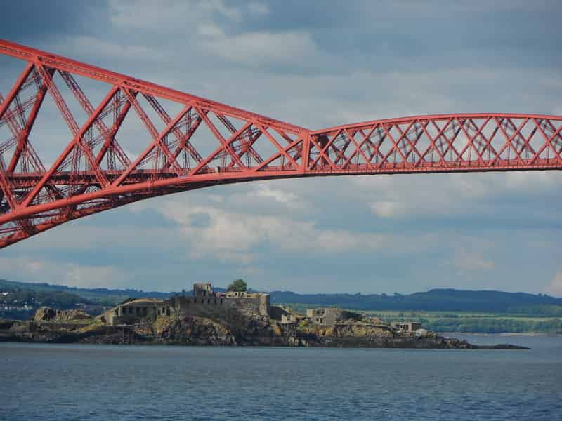 Wyspa Inchgarvie – strażnica Edynburga