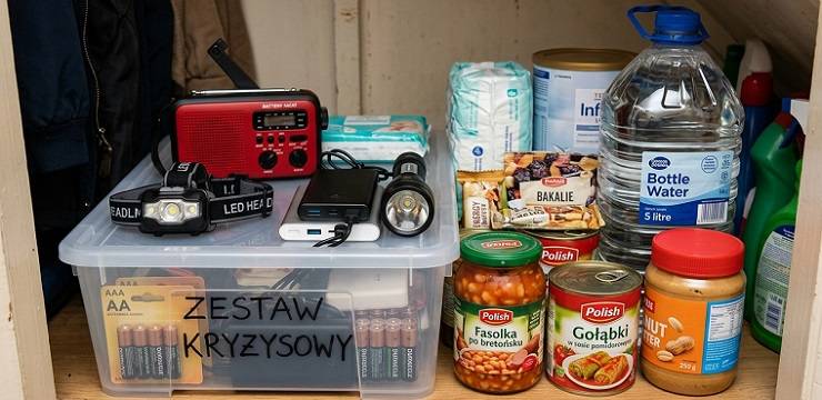 zestaw kryzysowy co warto miec w domu